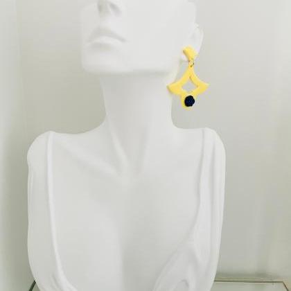 Yalda Rose Polymerclay Earrings